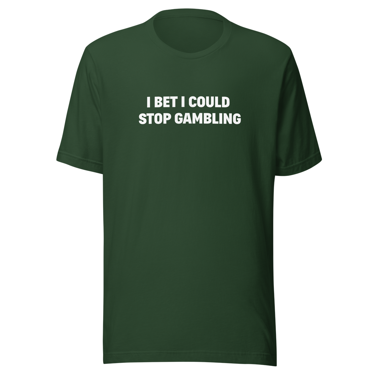 Stop gambling Tee