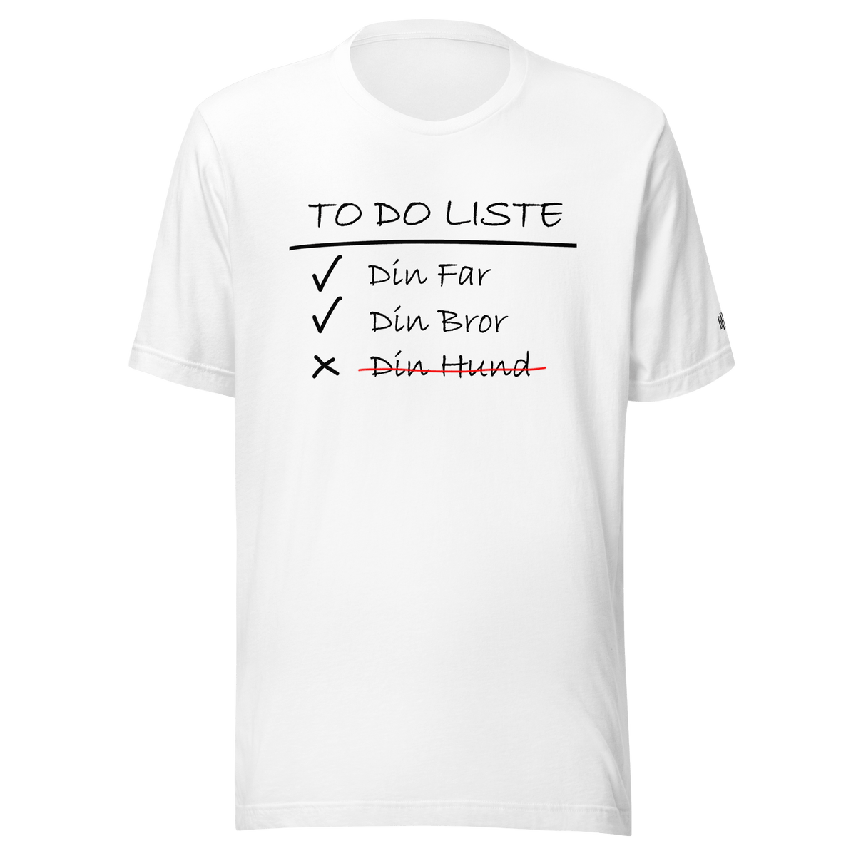 To Do Liste Kvinde Tee - Droep