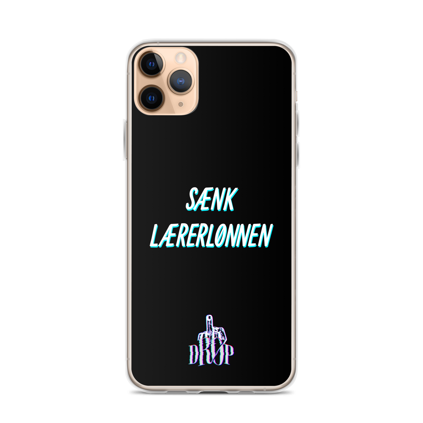 Sænk lærerlønnen iPhone Cover