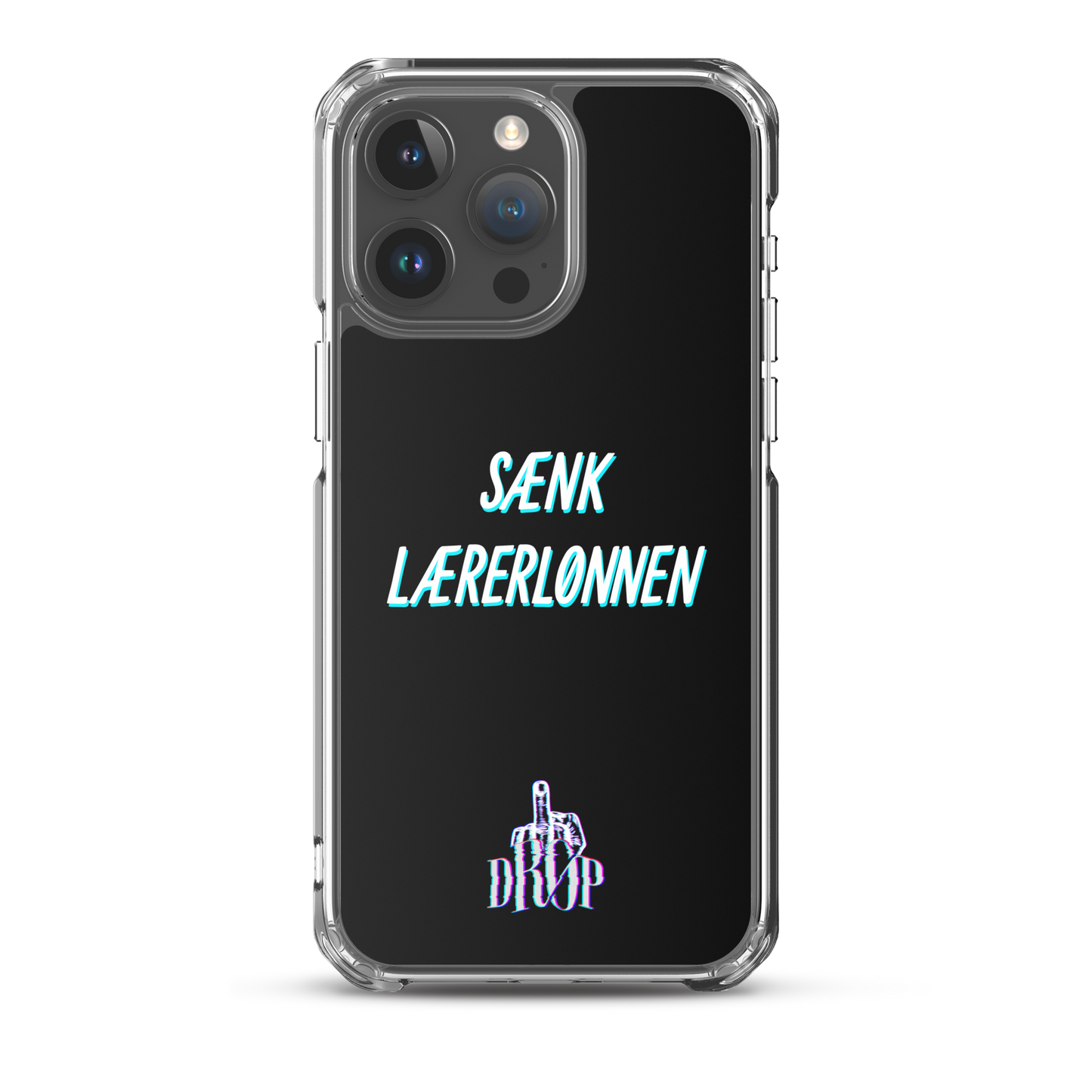 Sænk lærerlønnen iPhone Cover