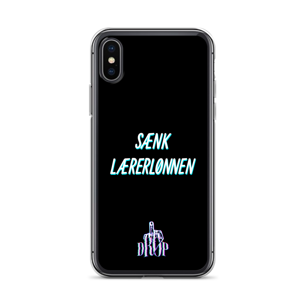 Sænk lærerlønnen iPhone Cover