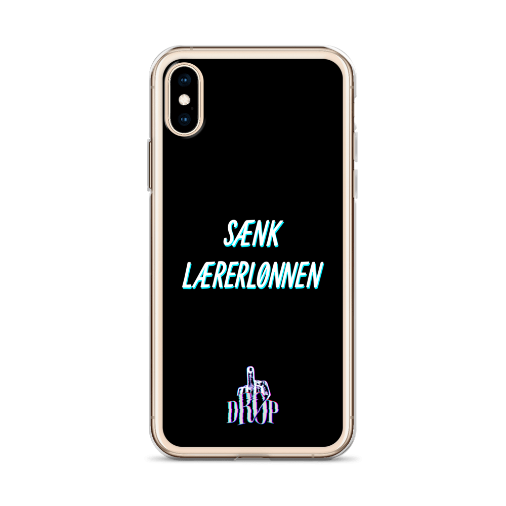 Sænk lærerlønnen iPhone Cover