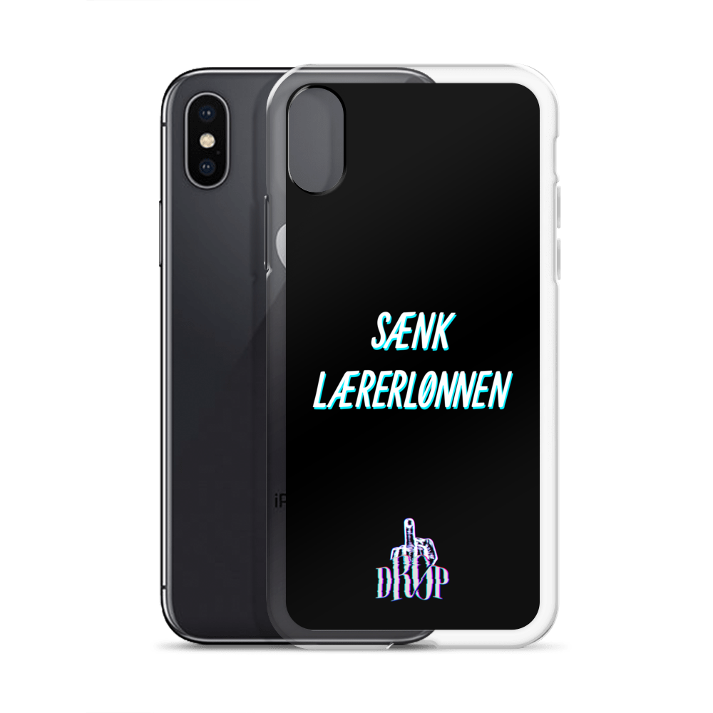 Sænk lærerlønnen iPhone Cover