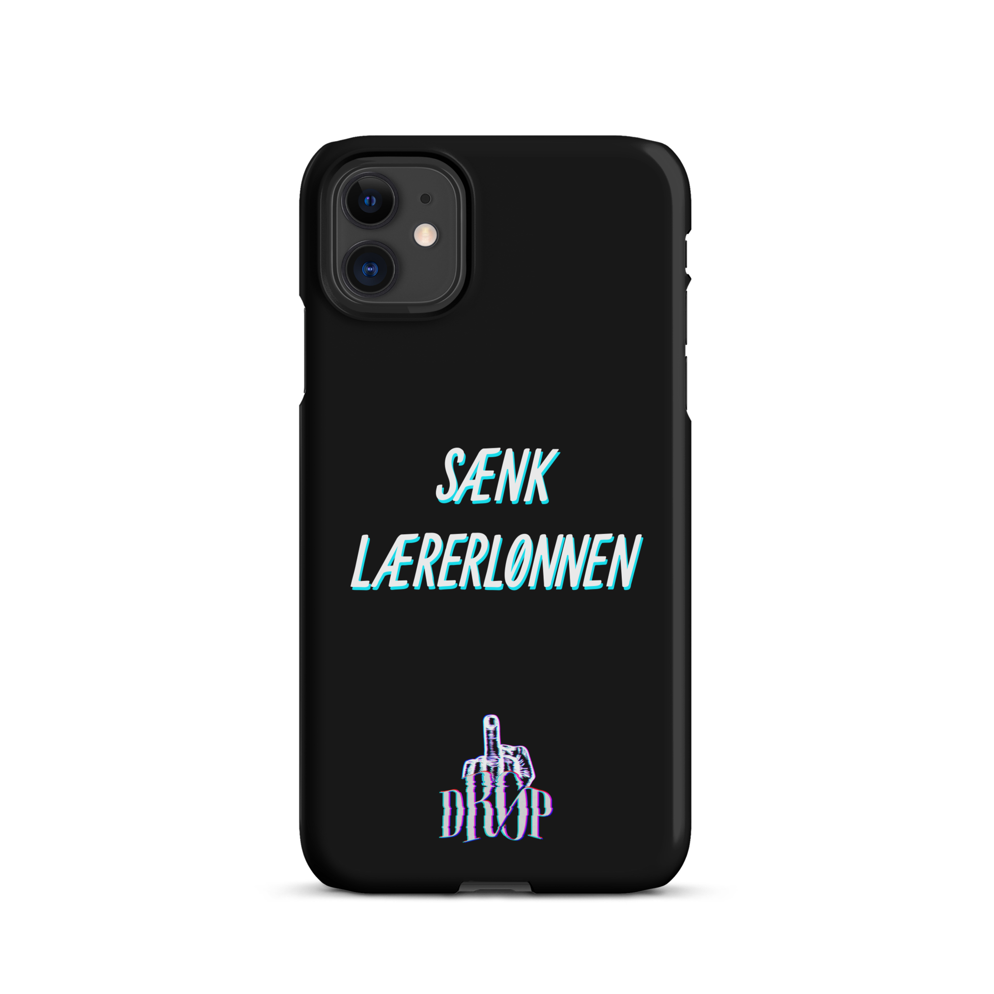 Sænk Lærerlønnen iPhone Snap Cover