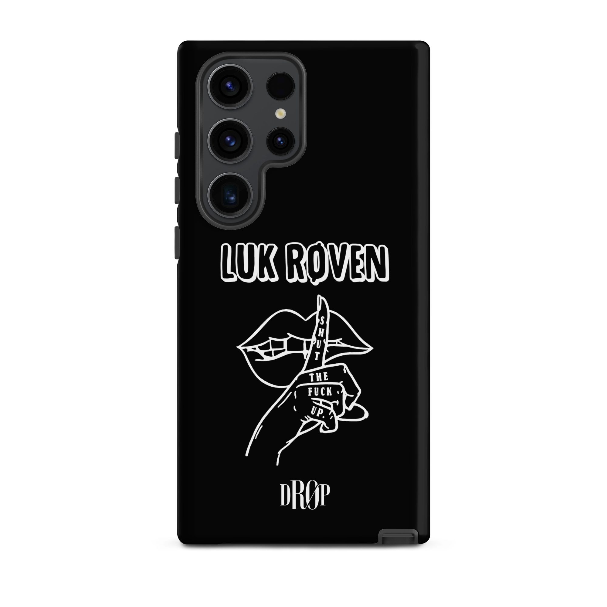 Luk røven Samsung Cover DRØP