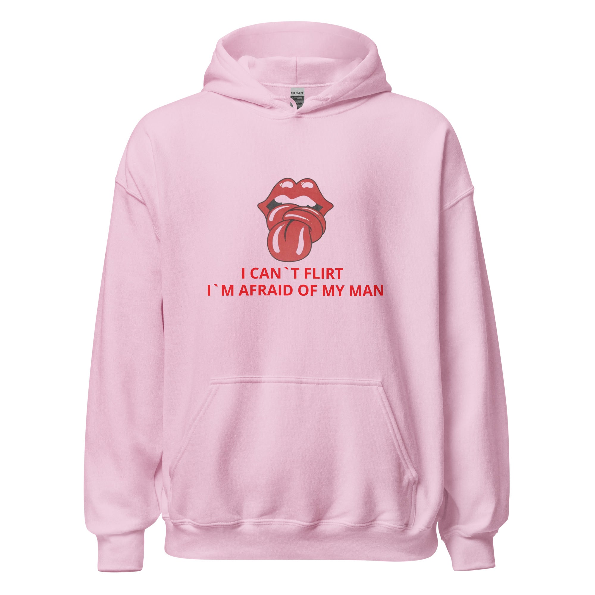 I CAN`T FLIRT MAN Hoodie