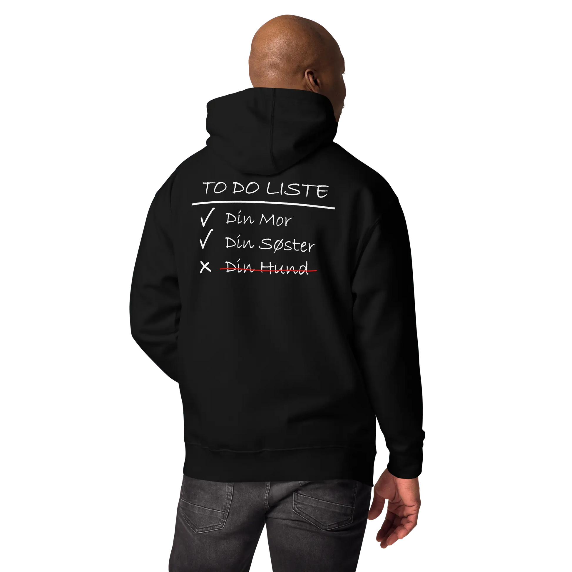 To do liste Mand hoodie - Droep