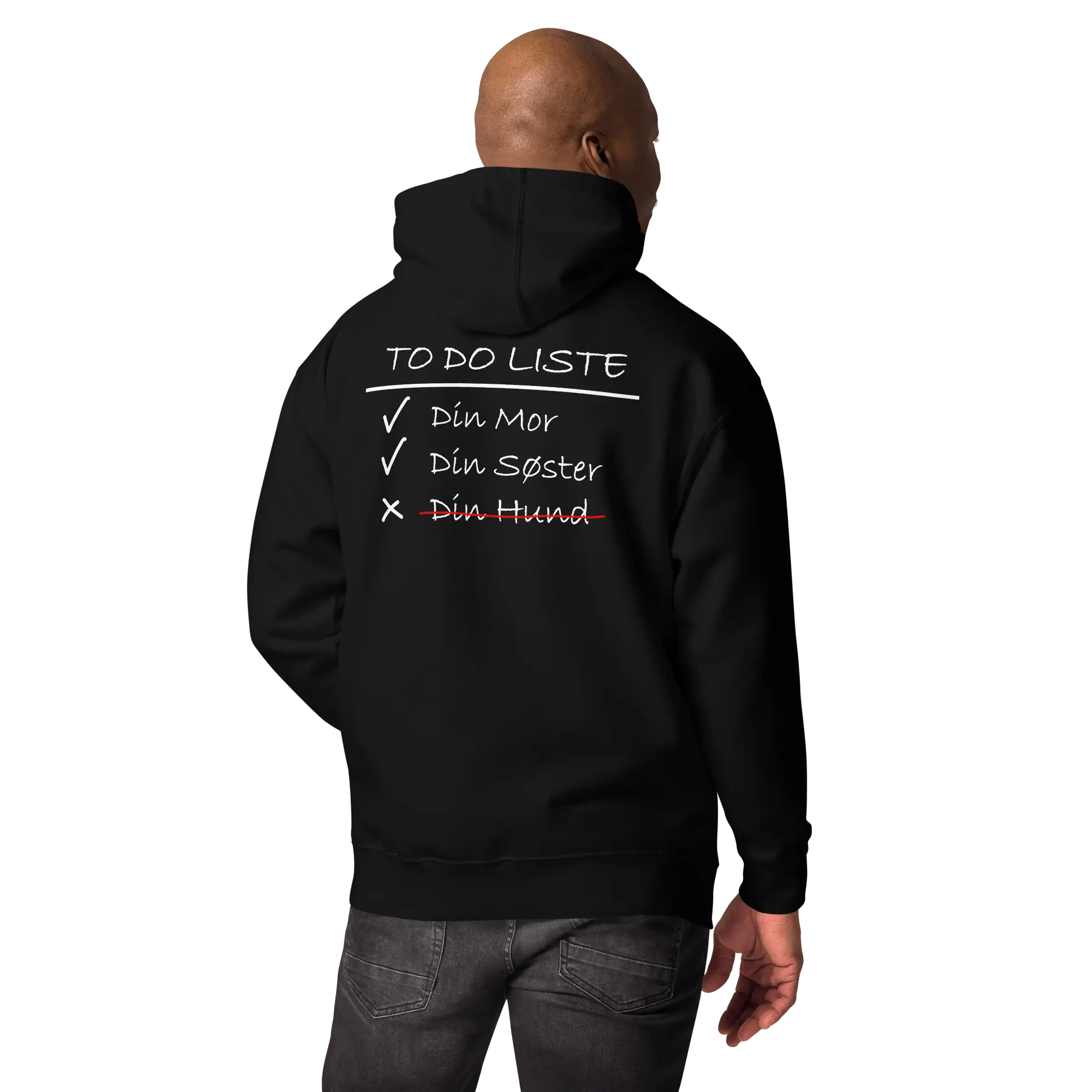 To do liste Mand hoodie - Droep