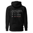 To do liste Mand hoodie - DRØP