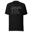To Do Liste Kvinde Tee - Droep