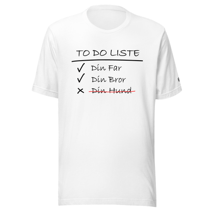 To Do Liste Kvinde Tee - Droep